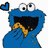 Cookie monster icon graphics