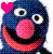 Grover icon graphics