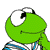 Kermit the frog icon graphics