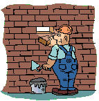 Bricklayer job graphics