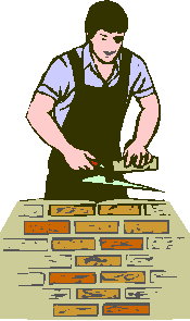 Bricklayer job graphics