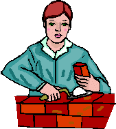 Bricklayer job graphics