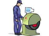 Car mechanic job graphics
