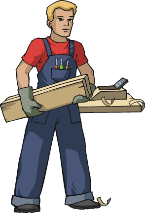 Carpenter job graphics