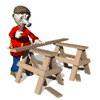 Carpenter job graphics