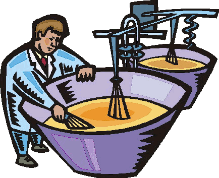 Cheese farmer job graphics