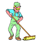 Cleaner job graphics