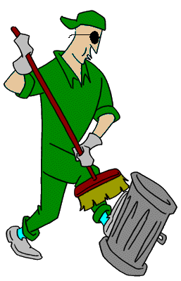 Cleaner job graphics