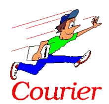 Courier job graphics