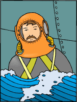 Diver job graphics
