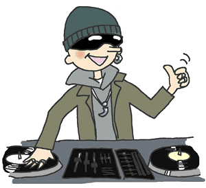 Dj job graphics