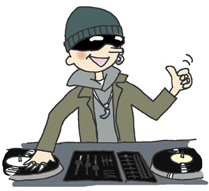 Dj job graphics