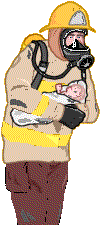 Fire fighter job graphics