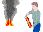 Fire fighter job graphics