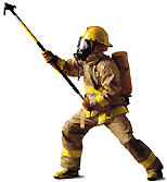 Fire fighter job graphics