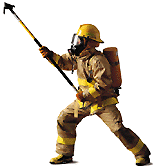 Fire fighter job graphics