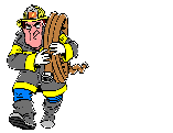 Fire fighter job graphics