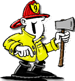 Fire fighter job graphics