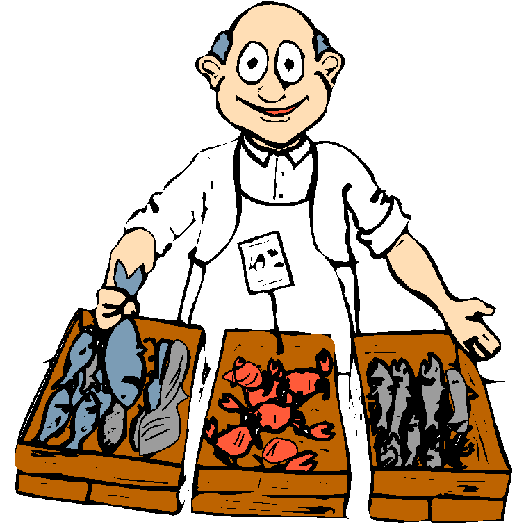 Fishmonger job graphics