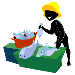 Fishmonger job graphics