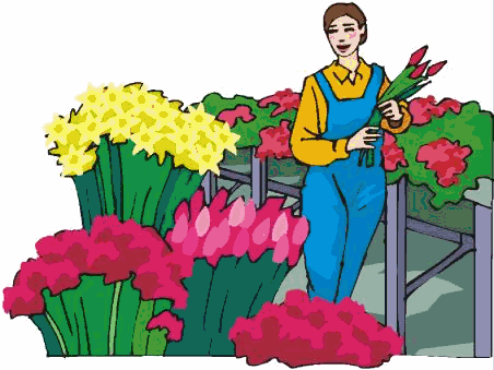 Florist job graphics