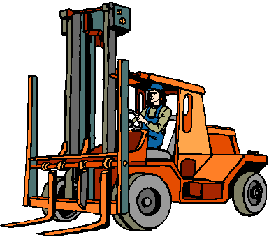 Forklift driver job graphics