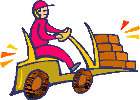 Forklift driver