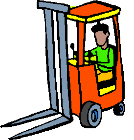 Forklift driver job graphics