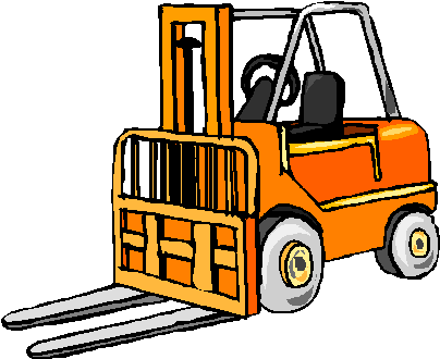 Forklift driver