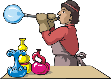 Glass blower