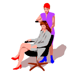 Hairdresser job graphics