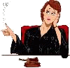 Judge job graphics