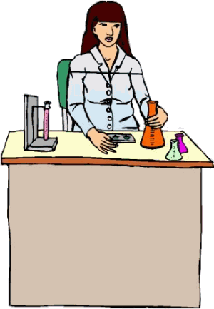 Laboratory worker