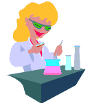 Laboratory worker