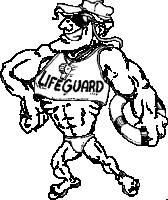 Lifeguard job graphics