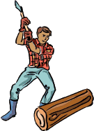 Lumberjack job graphics