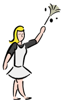 Maid job graphics
