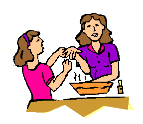 Pedicure and manicure