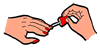 Pedicure and manicure job graphics