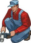 Plumber job graphics