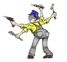 Plumber job graphics