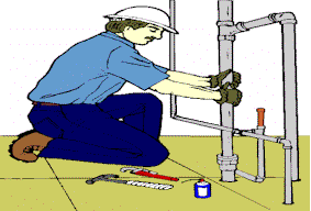 Plumber job graphics