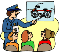 Police officer job graphics