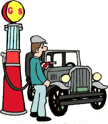 Pump attendant job graphics