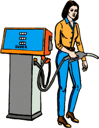 Pump attendant job graphics