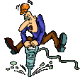 Road worker job graphics