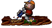 Road worker job graphics