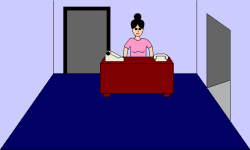 Secretary job graphics