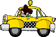 Taxi driver job graphics