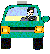 Taxi driver job graphics